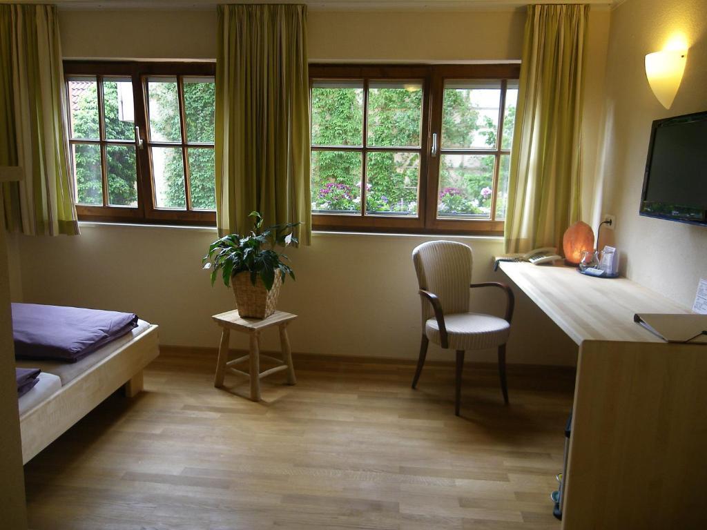 Bio Hotel Bayerischer Wirt Augsburgo Habitación foto